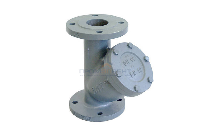 Фильтр грубой очистки Oventrop - Ду100 (ф/ф, PN16, Tmax 120°C, серый чугун)