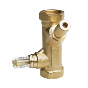 Вентиль балансировочный WATTS SRV-IG - 1"1/2 (ВР/ВР, Ду40, расход 15-120 л/мин, kvs 13, Memostop)