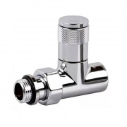 Вентиль ручной регулировки прямой Royal Thermo PIANO - 1/2" (цвет хромированный)