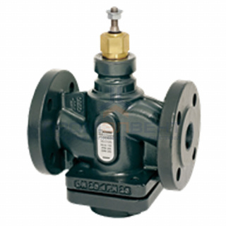 Клапан регулирующий двухходовой ESBE VLC225 - DN40 (F/F, PN 25, Kvs 25, Tmax. 150°C, чугун, со штекером компенсации давления)