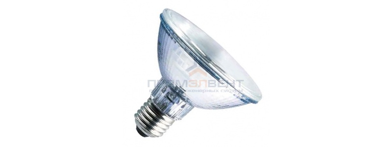 Лампа галогенная Osram 64841SP HALOPAR 30 ALU 75W 10° 220V E27